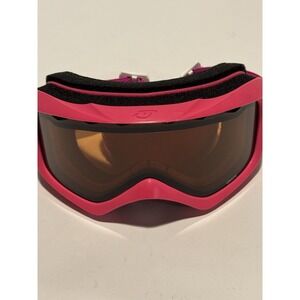 Giro Youth Series Ski Goggles Injected Pink Butterfly Hearts Graphic Adjustable